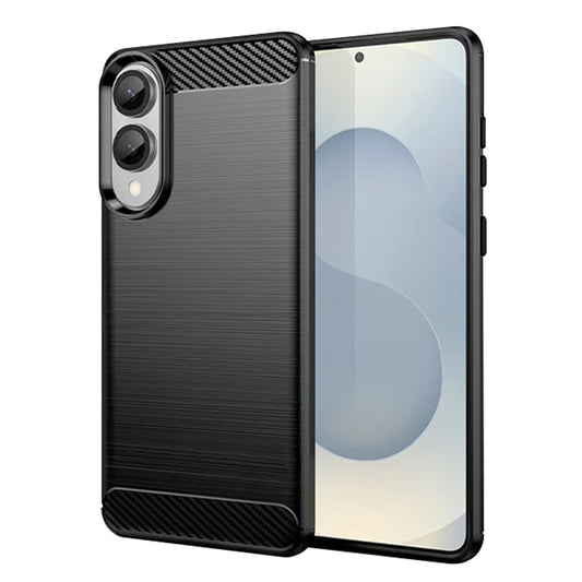 Obal na Samsung Galaxy S25 Edge S937, Techsuit, Karbón, Čierny