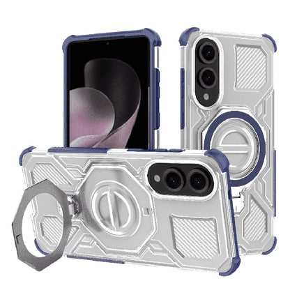 Puzdro pre Samsung Galaxy S25 Edge S937, Techsuit, Carbon Shield Pro, Modrá
