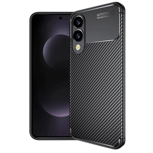 Puzdro pre Samsung Galaxy S25 Edge S937, Techsuit, CarbonFiber, Čierne