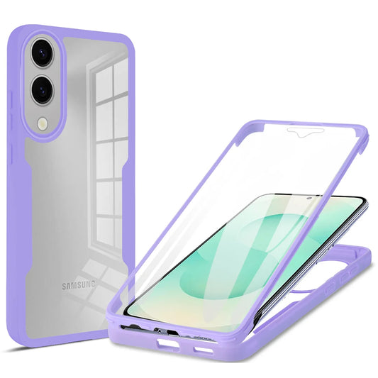 Puzdro pre Samsung Galaxy S25 Edge S937, Techsuit, ColorVerse 360, Fialová