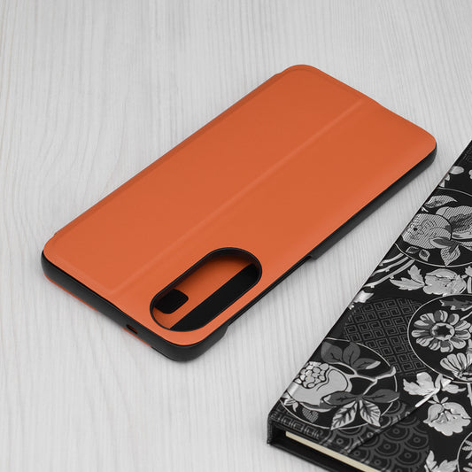 Obal na Samsung Galaxy S25 Edge S937, Techsuit, eFold, Oranžový