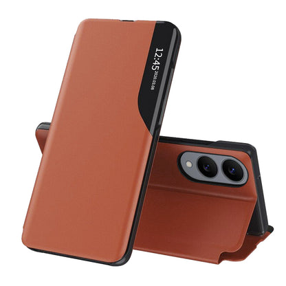 Obal na Samsung Galaxy S25 Edge S937, Techsuit, eFold, Oranžový