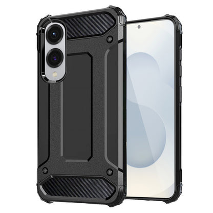Puzdro pre Samsung Galaxy S25 Edge S937, Techsuit, Hybrid Armor, Čierne