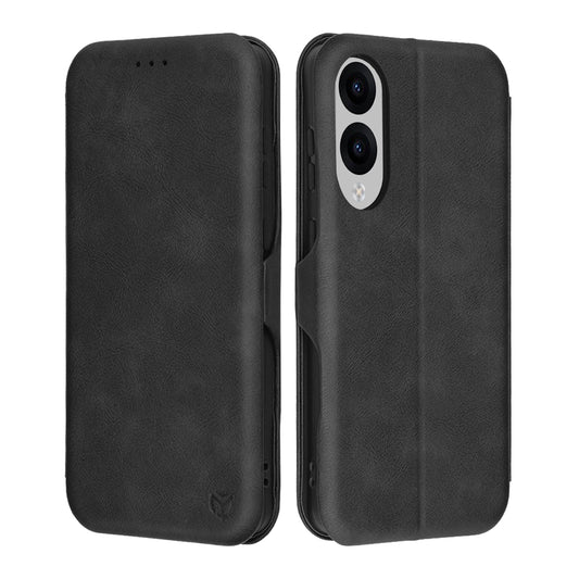 Puzdro pre Samsung Galaxy S25 Edge S937, Techsuit, Safe Wallet Plus, Čierne