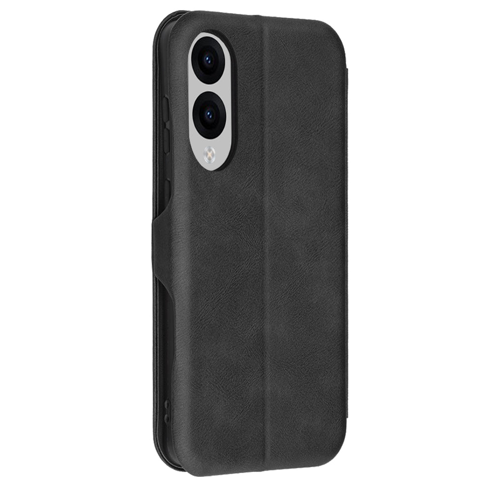 Case for Samsung Galaxy S25 Edge S937, Techsuit, Safe Wallet Plus, Black