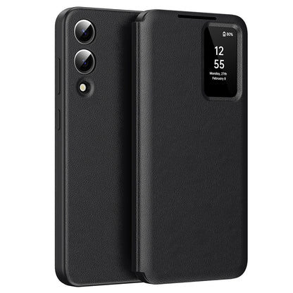 Puzdro pre Samsung Galaxy S25 Edge S937, Techsuit, SmartView, Čierne