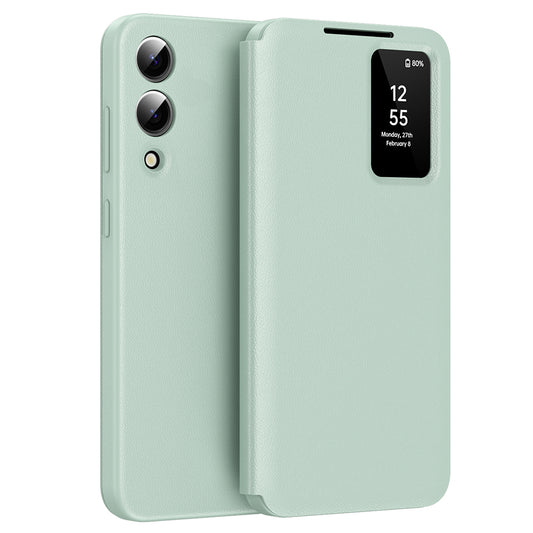 Puzdro pre Samsung Galaxy S25 Edge S937, Techsuit, SmartView, Zelené