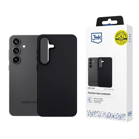 Puzdro pre Samsung Galaxy S25 FE, 3MK, Matná čierna
