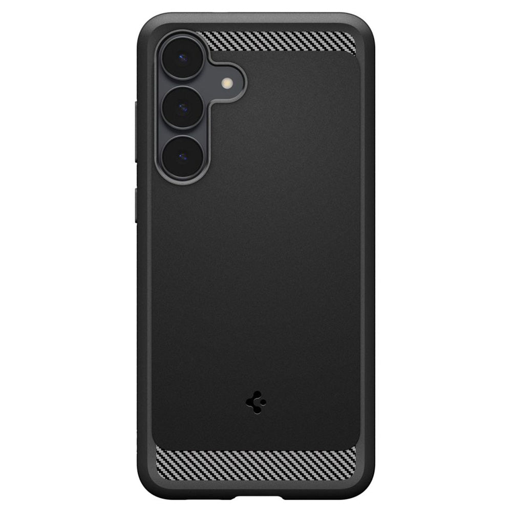 Puzdro pre Samsung Galaxy S25 FE, Spigen, Rugged Armor, Matná čierna ACS10025