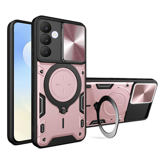 Puzdro pre Samsung Galaxy S25 FE, Techsuit, CamGuard Pro, Ružové