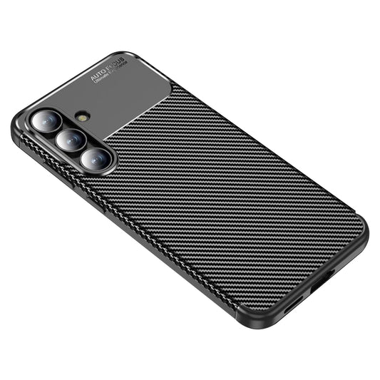 Puzdro na Samsung Galaxy S25 FE, Techsuit, CarbonFiber, Čierne