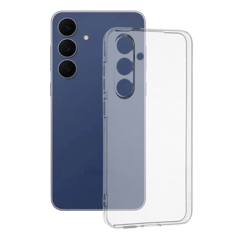 Obal na Samsung Galaxy S25 FE, Techsuit, Priehľadný, Transparentný