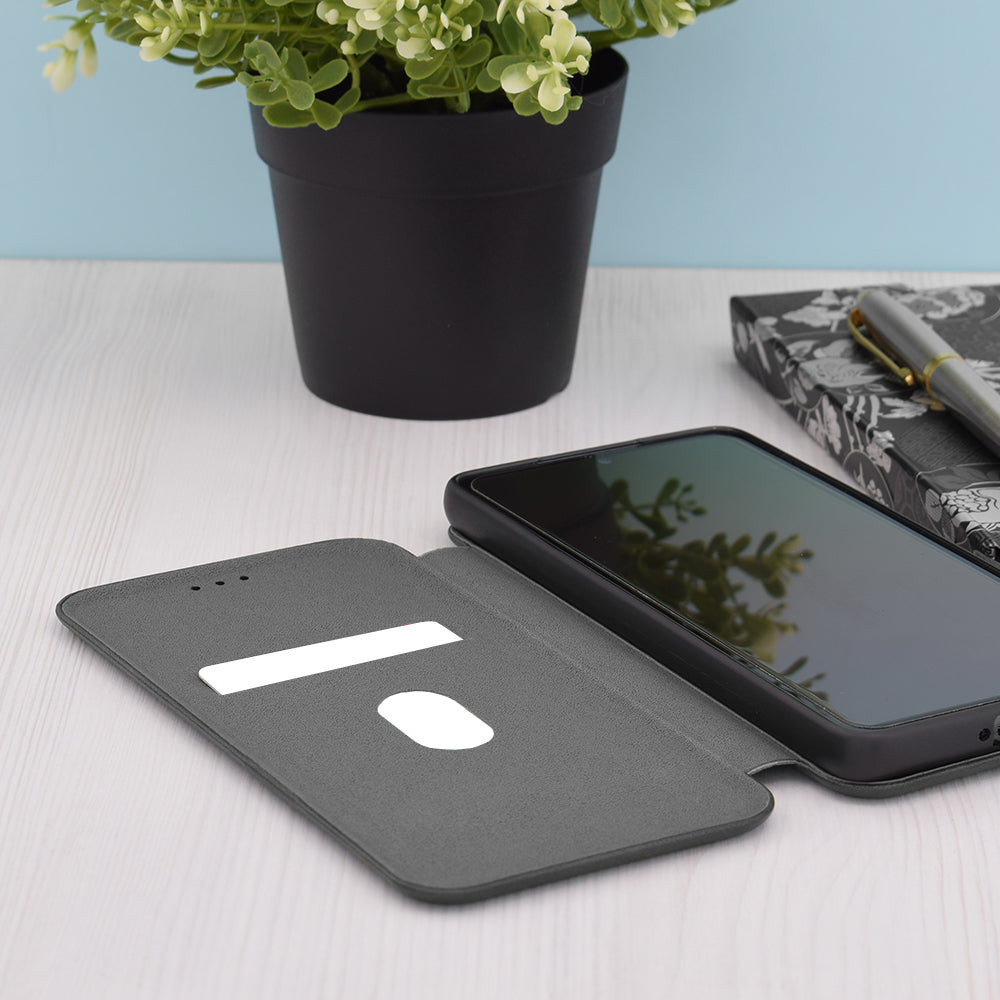 Puzdro na Samsung Galaxy S25 FE, Techsuit, Safe Wallet Plus, Čierne