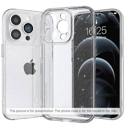 Case for Samsung Galaxy S25 FE, Techsuit, SparkleSkin, Transparent