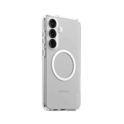 Case for Samsung Galaxy S25+ S936, PanzerGlass, Urban Combat Care, White Transparent