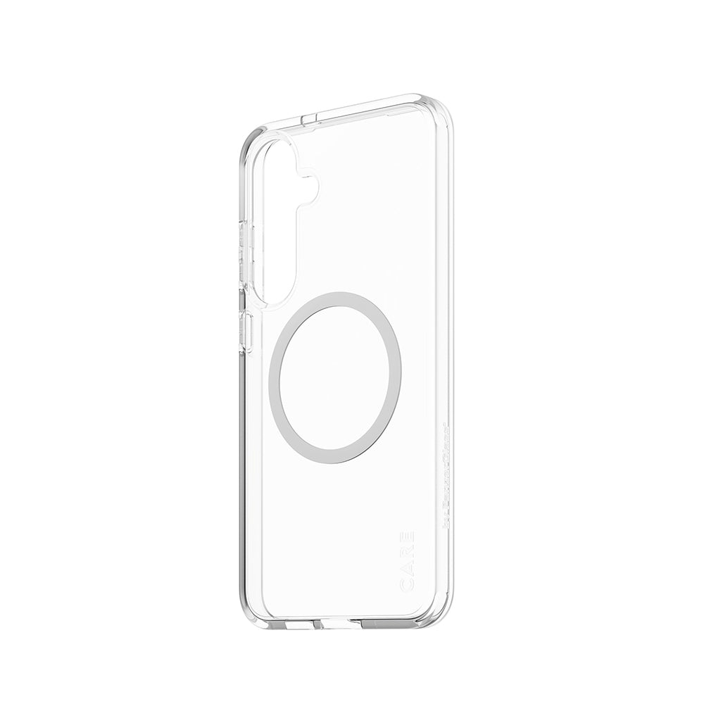 Case for Samsung Galaxy S25+ S936, PanzerGlass, Urban Combat Care, White Transparent
