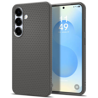Puzdro pre Samsung Galaxy S25+ S936, Spigen, Liquid Air, Sivé ACS08980