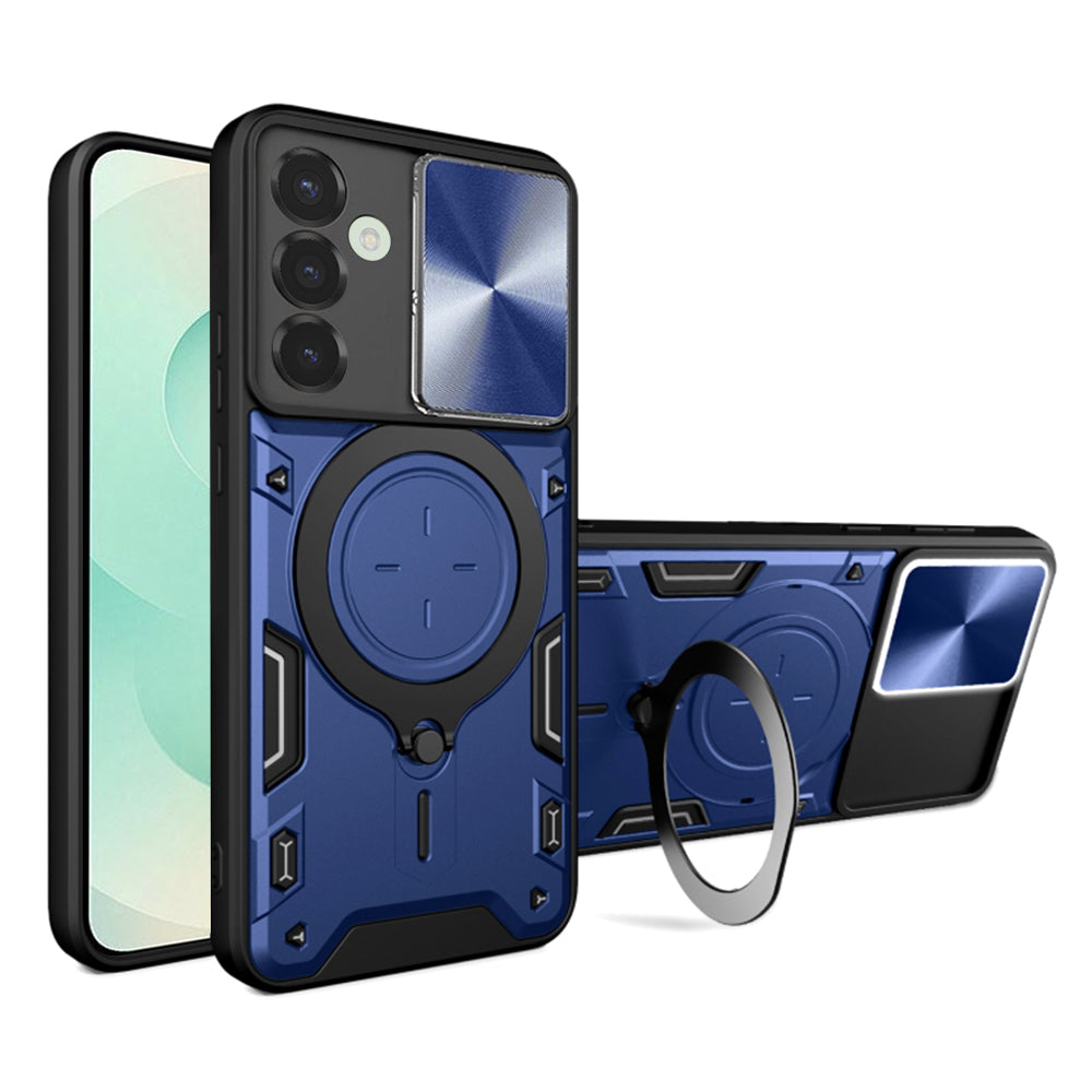 Puzdro pre Samsung Galaxy S25+ S936, Techsuit, CamGuard Pro, Modré