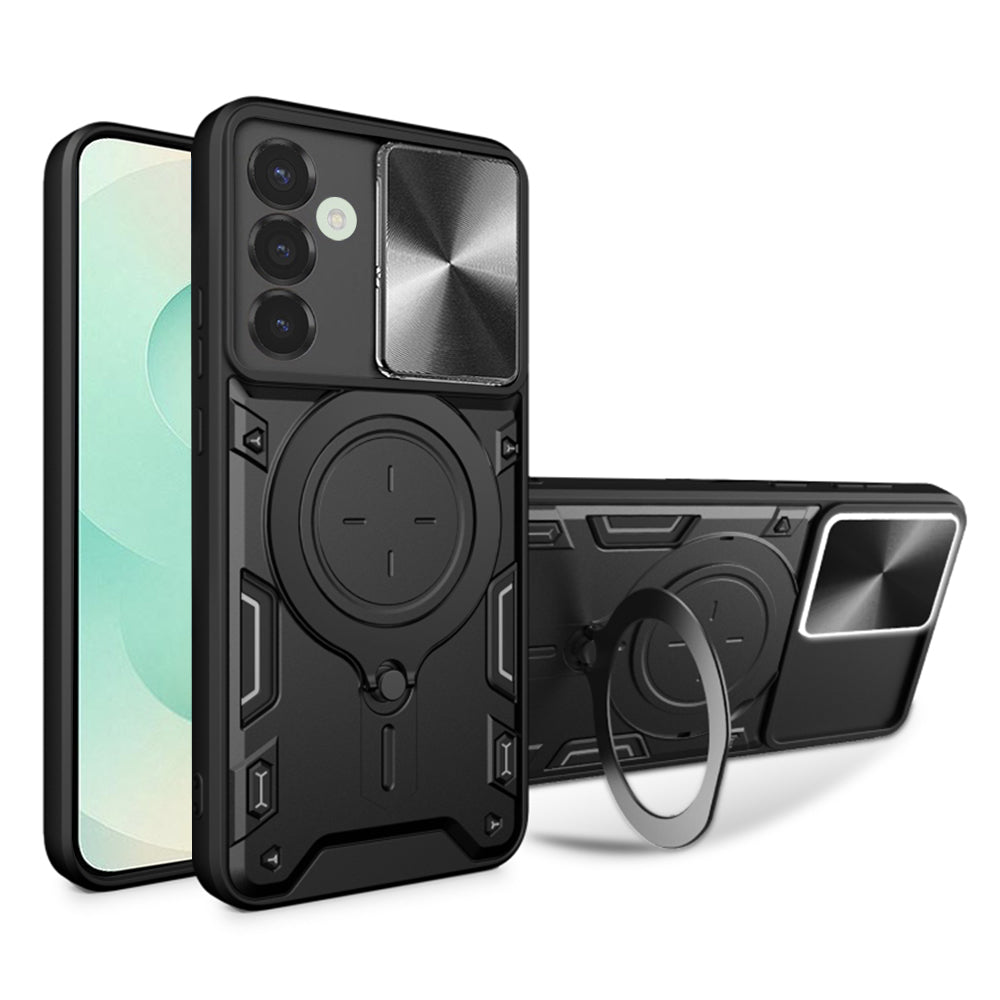 Puzdro pre Samsung Galaxy S25+ S936, Techsuit, CamGuard Pro, Čierne