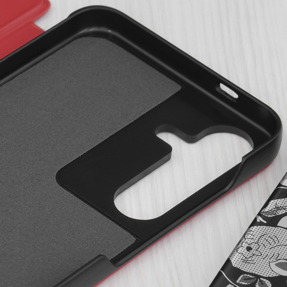 Puzdro pre Samsung Galaxy S25+ S936, Techsuit, eFold, Červené
