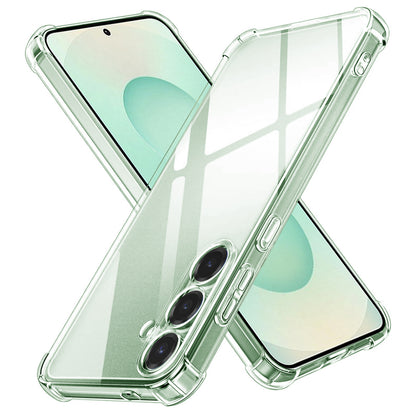 Obal na Samsung Galaxy S25+ S936, Techsuit, nárazuvzdorný priehľadný, transparentný