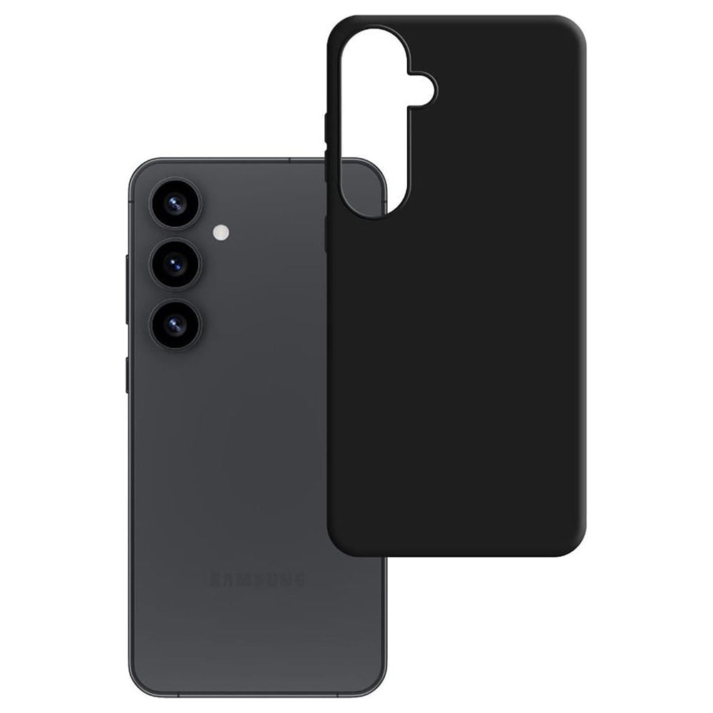 Obal na Samsung Galaxy S25 S931, 3MK, matná čierna