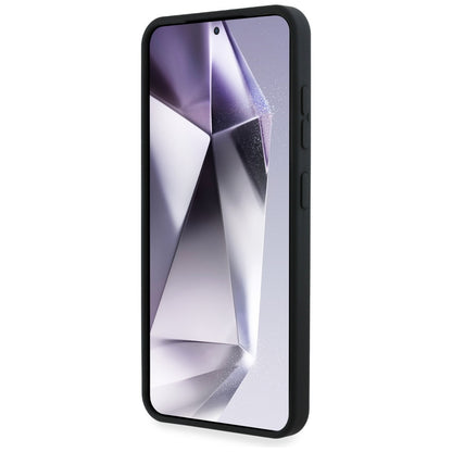 Puzdro pre Samsung Galaxy S25 S931, Karl Lagerfeld, Silicone Sign Metal Logo, Čierne