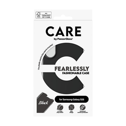 Puzdro pre Samsung Galaxy S25 S931, PanzerGlass, Care Fashionable, Čierne