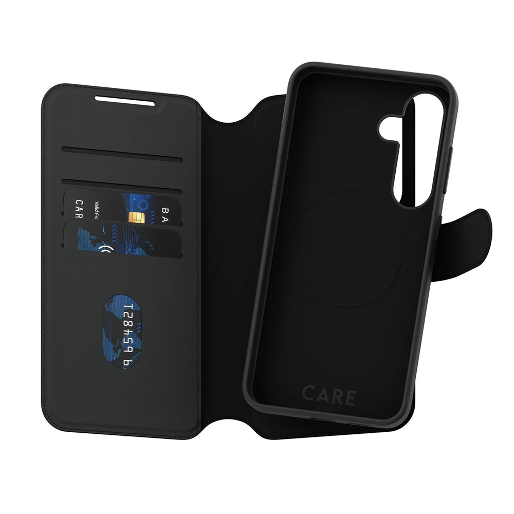 Puzdro pre Samsung Galaxy S25 S931, PanzerGlass, Care Feature Tango Two-in-One, Čierne