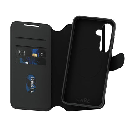 Puzdro pre Samsung Galaxy S25 S931, PanzerGlass, Care Feature Tango Two-in-One, Čierne
