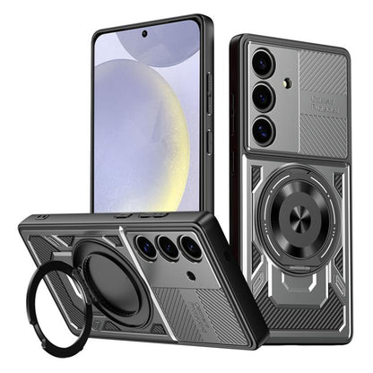 Puzdro pre Samsung Galaxy S25 S931 / S24 S921, Techsuit, RuggedCam, Sivá