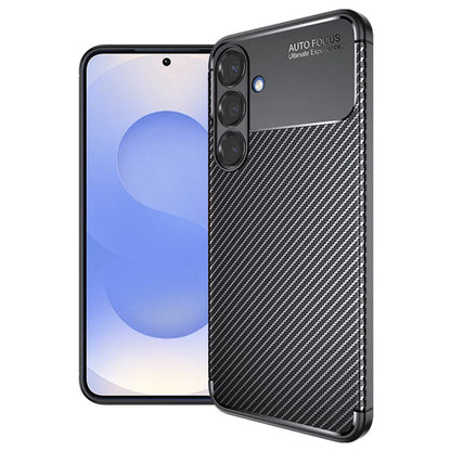 Puzdro pre Samsung Galaxy S25 S931, Techsuit, CarbonFiber, Čierne