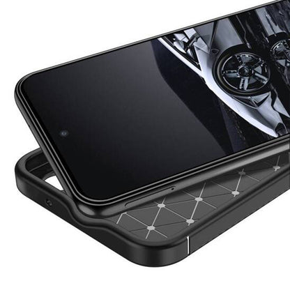 Puzdro pre Samsung Galaxy S25 S931, Techsuit, CarbonFiber, Čierne
