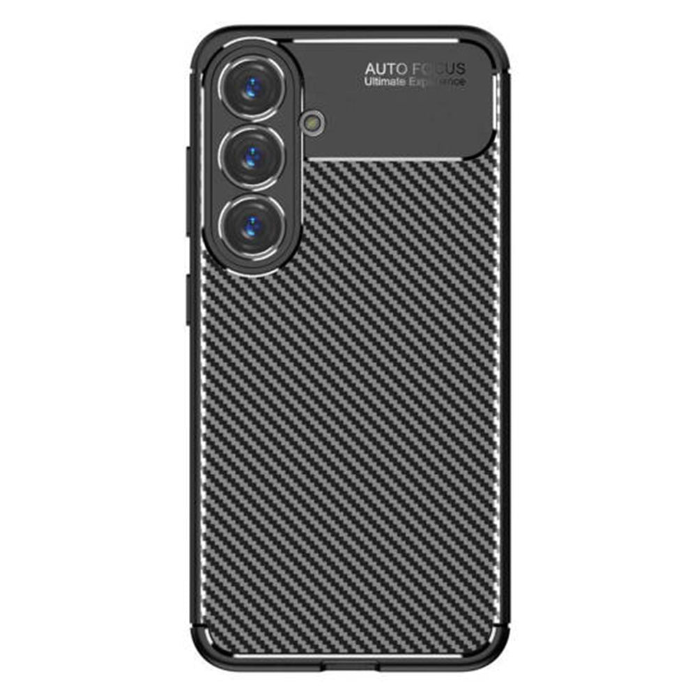 Puzdro pre Samsung Galaxy S25 S931, Techsuit, CarbonFiber, Čierne