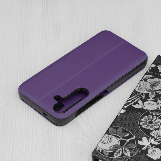 Puzdro pre Samsung Galaxy S25 S931, Techsuit, eFold, fialové