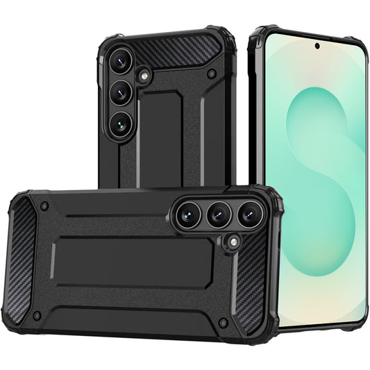 Puzdro pre Samsung Galaxy S25 S931, Techsuit, Hybrid Armor, čierne