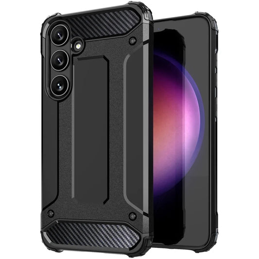 Puzdro pre Samsung Galaxy S25 S931, Techsuit, Hybrid Armor, čierne