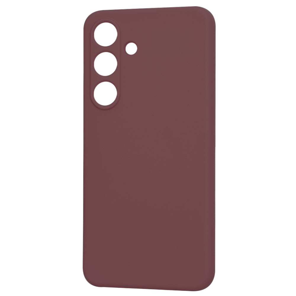 Obal na Samsung Galaxy S25 S931, Techsuit, SoftFlex, vínový