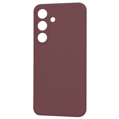 Obal na Samsung Galaxy S25 S931, Techsuit, SoftFlex, vínový