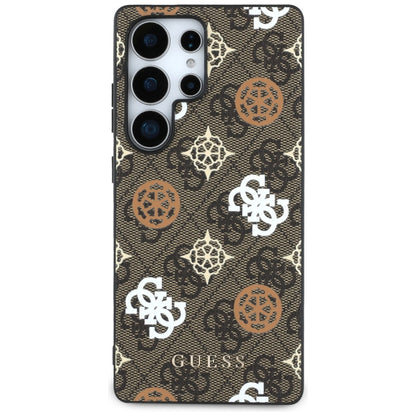 Case for Samsung Galaxy S25 Ultra S938, Guess, 4G Peony, Brown