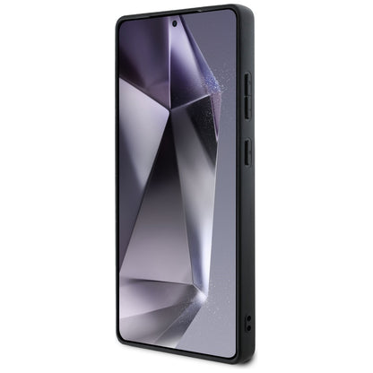 Puzdro pre Samsung Galaxy S25 Ultra S938, Guess, Grained Hot Stamp 4G Triangle, Ružové