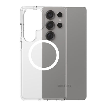 Case for Samsung Galaxy S25 Ultra S938, PanzerGlass, Urban Combat Care, White Transparent