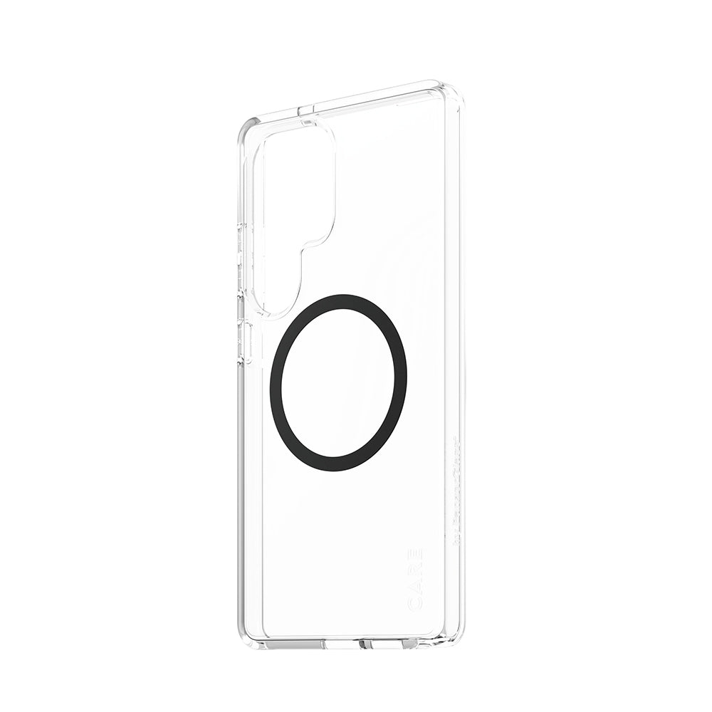 Case for Samsung Galaxy S25 Ultra S938, PanzerGlass, Urban Combat Care, Black Transparent