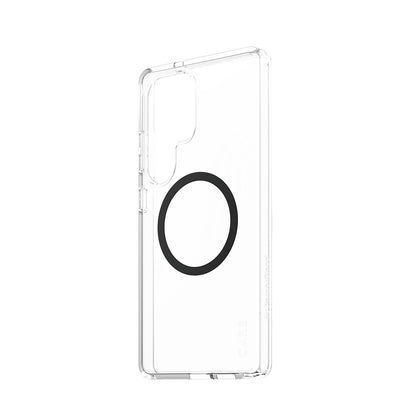 Case for Samsung Galaxy S25 Ultra S938, PanzerGlass, Urban Combat Care, Black Transparent