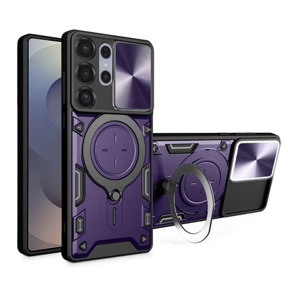 Puzdro pre Samsung Galaxy S25 Ultra S938, Techsuit, CamGuard Pro, Fialová
