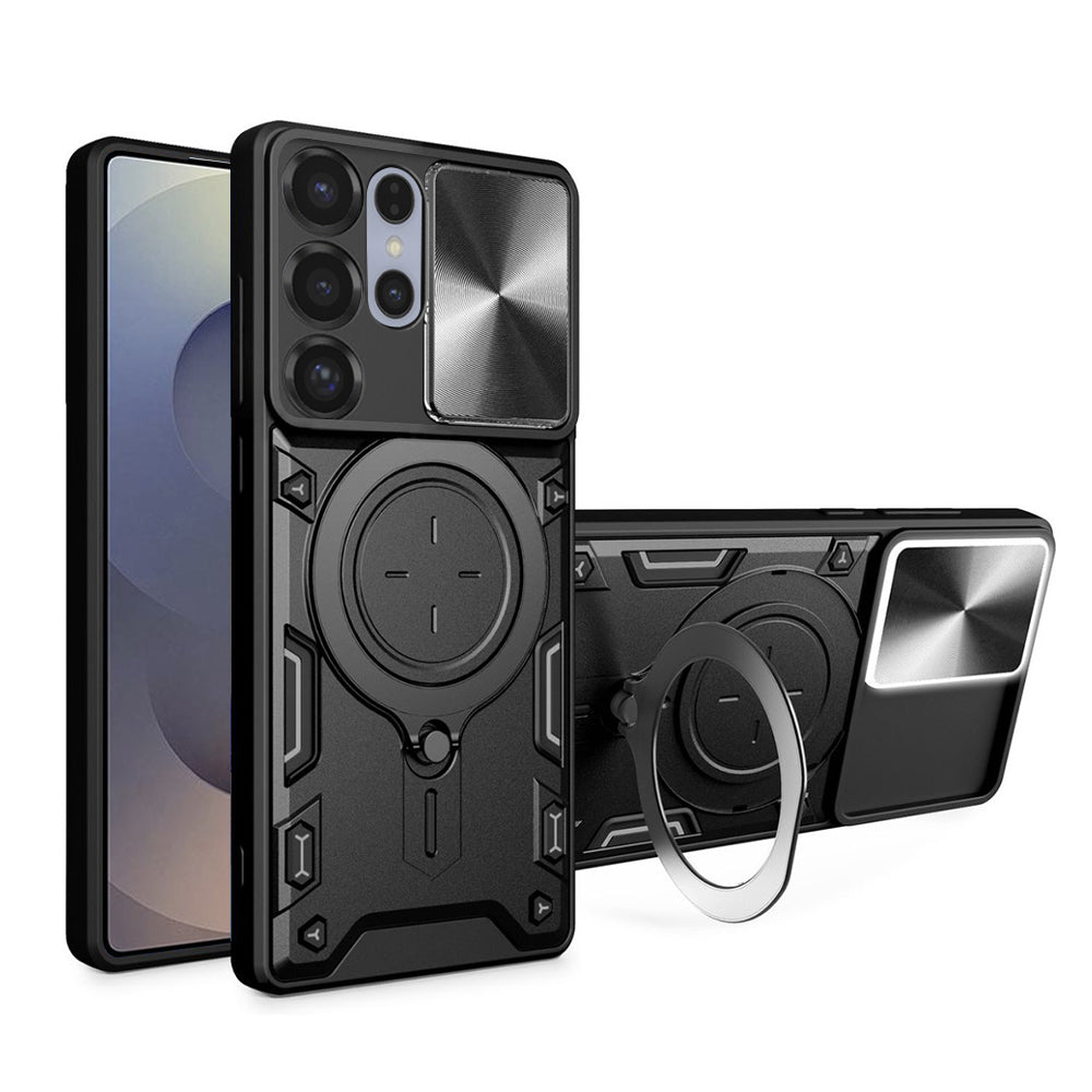 Puzdro pre Samsung Galaxy S25 Ultra S938, Techsuit, CamGuard Pro, Čierne