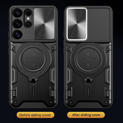 Puzdro pre Samsung Galaxy S25 Ultra S938, Techsuit, CamGuard Pro, Čierne