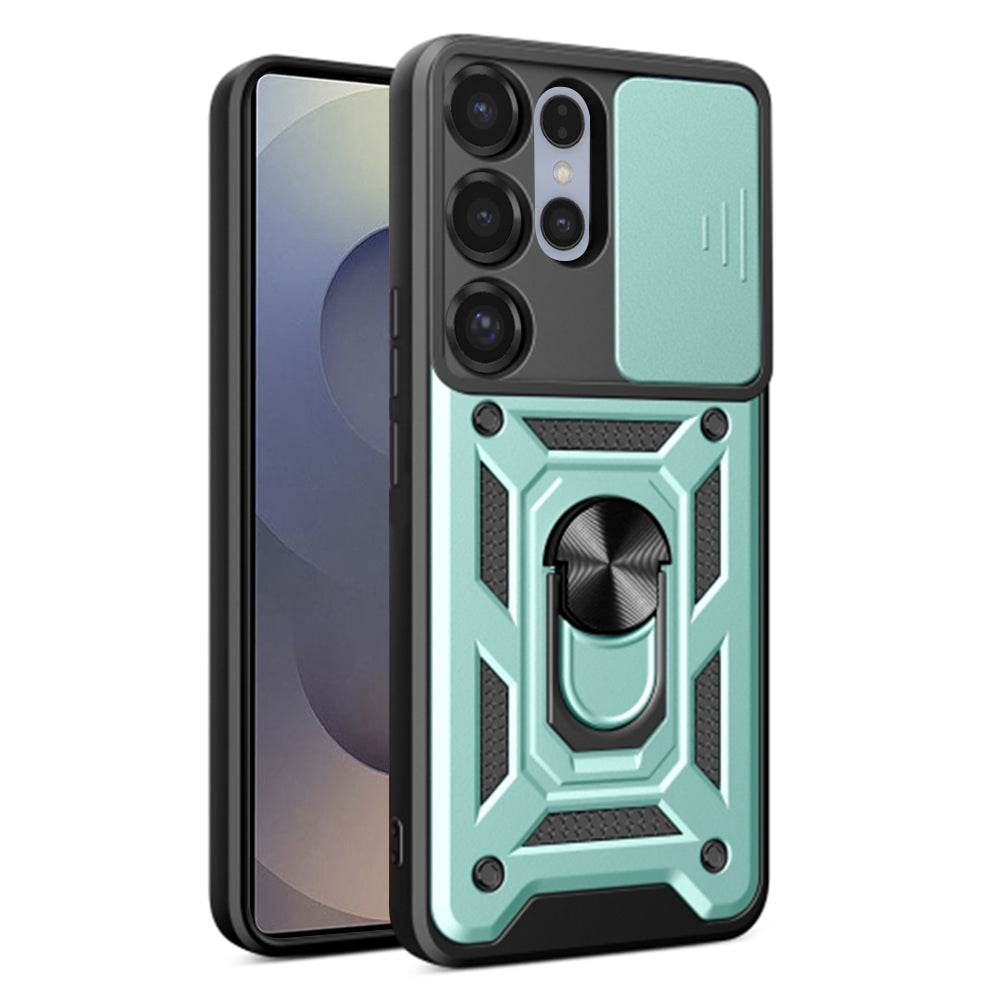 Puzdro pre Samsung Galaxy S25 Ultra S938, Techsuit, CamShield, Zelené