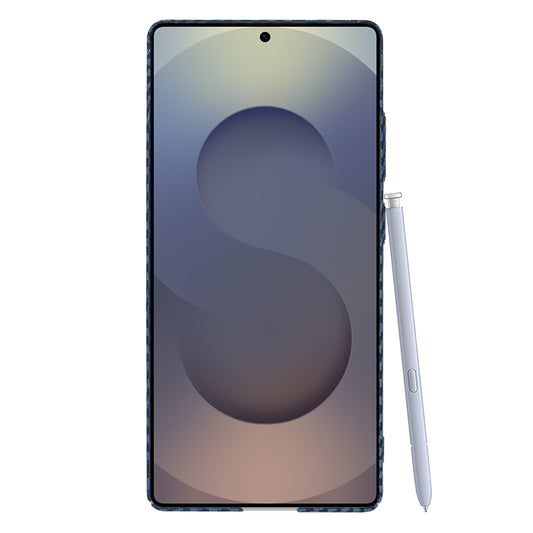 Puzdro pre Samsung Galaxy S25 Ultra S938, Techsuit, Carbonite FiberShell, Tyrkysová