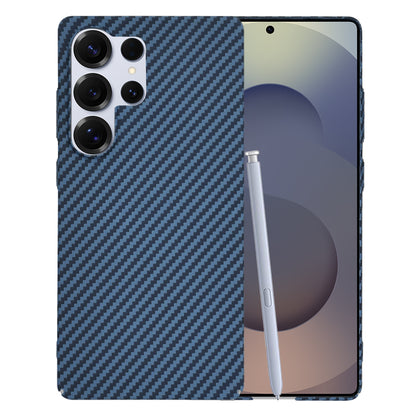 Puzdro pre Samsung Galaxy S25 Ultra S938, Techsuit, Carbonite FiberShell, Tyrkysová